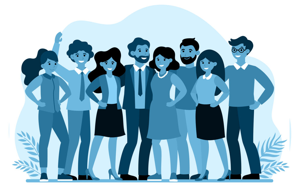 dibujo grupo